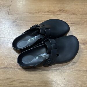 Birkenstock Men's Boston EVA Slip On Walking Clogs Black Size 9/9.5 Men 42